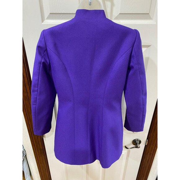 Vintage Hobby Horse Purple Embellished Western Show Jacket Size Small - Picture 8 of 10